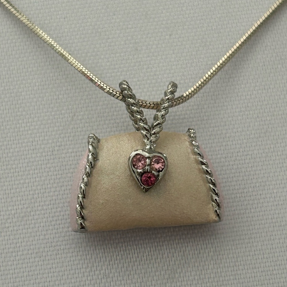 ❤️MUST SEE 👜 BN reversible Handbag Necklace 👜